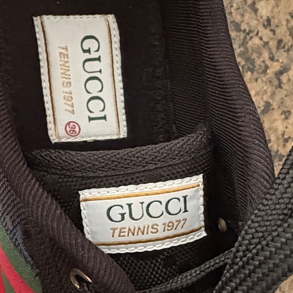 Gucci Econyl Nylon Web Monogram Off The Grid 1977 Tennis Sneakers sz. 36 NEW main image 4